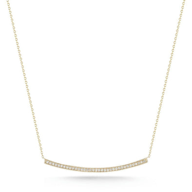Dana Rebecca Designs Necklaces and Pendants Sylvie Rose Long Bar Necklace 17'