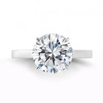 Danhov Engagement Ring Classico Solitaire Setting 7.5mm / 6.5
