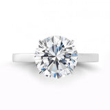 Danhov Engagement Ring Classico Solitaire Setting 7.5mm / 6.5