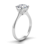 Danhov Engagement Ring Classico Solitaire Setting 7.5mm / 6.5