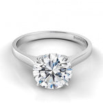 Danhov Engagement Ring Classico Solitaire Setting 7.5mm / 6.5