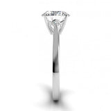 Danhov Engagement Ring Classico Solitaire Setting 7.5mm / 6.5