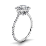 Danhov Engagement Ring Per Lei Halo Setting