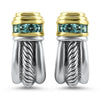 Estate David Yurman Earring David Yurman Cable Classics Blue Topaz Earrings