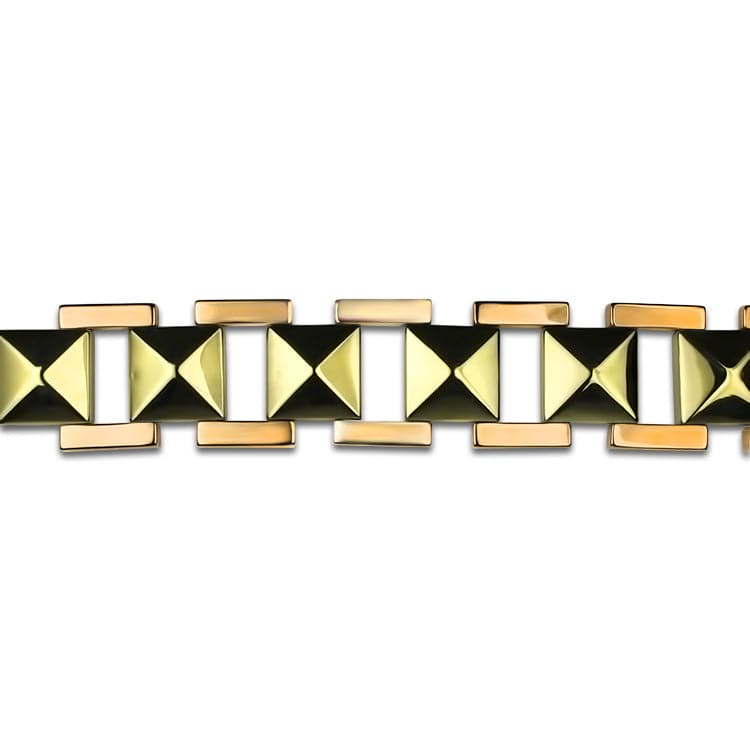 Estate Tiffany & Co. Bracelet 14K Yellow & Rose Gold Tiffany & Co. Retro Link Bracelet