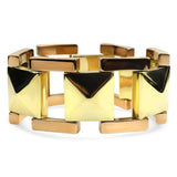 Estate Tiffany & Co. Bracelet 14K Yellow & Rose Gold Tiffany & Co. Retro Link Bracelet
