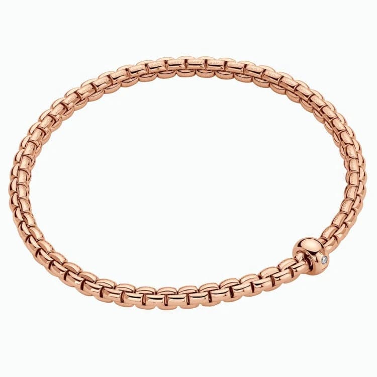 Fope Bracelet Eka Flex'it 18k Rose Gold Bracelet