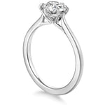 Hearts on Fire Engagement Engagement Ring 18K White Gold Camilla 6 Prong Engagement Setting