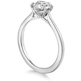 Hearts on Fire Engagement Engagement Ring 18K White Gold Camilla 6 Prong Engagement Setting