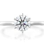 Hearts on Fire Engagement Engagement Ring 18K White Gold Camilla 6 Prong Engagement Setting