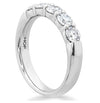Hearts on Fire Engagement Wedding Band 18k White Gold Five-Stone Diamond Band 2.00 / GH/VS-SI / 6.5