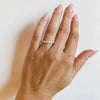 Hearts on Fire Engagement Wedding Band 18k White Gold Signature Seven Diamond Band .75 / G-H/VS-SI / 6.5