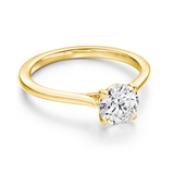Hearts on Fire Engagement Engagement Ring 18k Yellow Gold Camilla 4 Prong Engagement Ring Setting