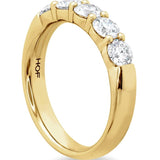 Hearts on Fire Engagement Wedding Band 18k Yellow Gold Five-Stone Diamond Band 2.00 / GH/VS-SI / 6.5