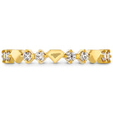 Hearts on Fire Engagement Wedding Band Behati Bold Shapes Band G-H/VS-SI / 6.5