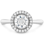 Hearts on Fire Engagement Engagement Ring Destiny HOF Halo Engagement Setting
