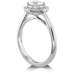 Hearts on Fire Engagement Engagement Ring Destiny HOF Halo Engagement Setting