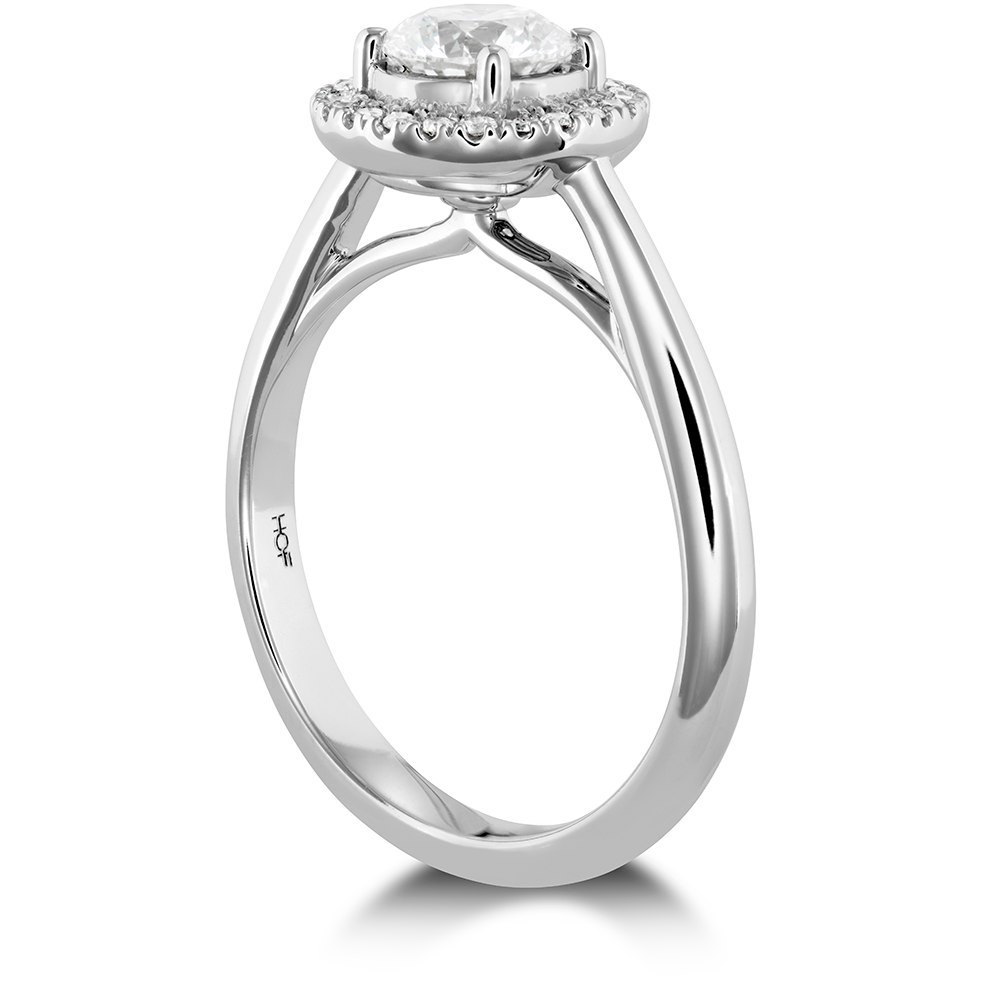 Hearts on Fire Engagement Engagement Ring Destiny HOF Halo Engagement Setting