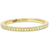 Hearts on Fire Engagement Wedding Band HOF Classic Eternity Band 6.5