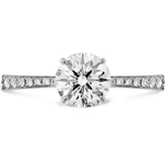 Hearts on Fire Engagement Engagement Ring HOF Signature Engagement Setting