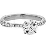 Hearts on Fire Engagement Engagement Ring HOF Signature Engagement Setting