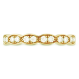 Hearts on Fire Engagement Wedding Band Lorelei Floral Diamond Band G-H/VS-SI / 6.5