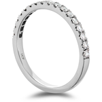 Hearts on Fire Engagement Wedding Band Transcend Premier Diamond Band