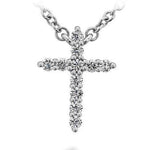Hearts on Fire Necklaces and Pendants Signature Cross Diamond Necklace - Small
