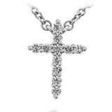 Hearts on Fire Necklaces and Pendants Signature Cross Diamond Necklace - Small