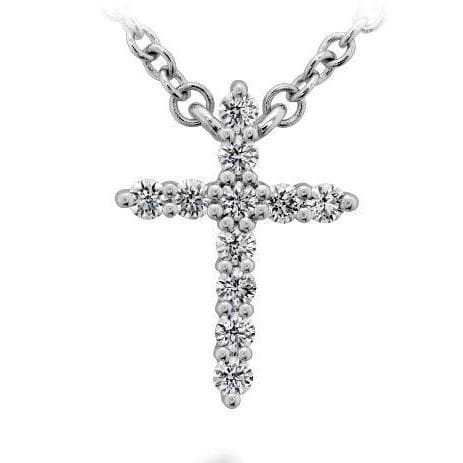 Hearts on Fire Necklaces and Pendants Signature Cross Diamond Necklace - Small