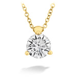 Hearts on Fire Necklaces and Pendants HOF Classic 3 Prong Solitaire Pendant .50