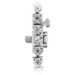 Hearts on Fire Bracelet Select Temptation Three-Prong Diamond Bracelet