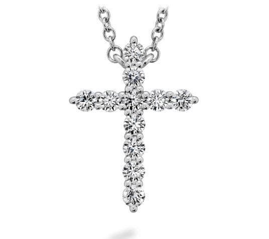 Hearts on Fire Necklaces and Pendants Signature Cross Diamond Necklace - Medium