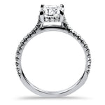 Kwiat Engagement Ring Platinum Kwiat Cushion Cut Diamond Engagement Ring 6