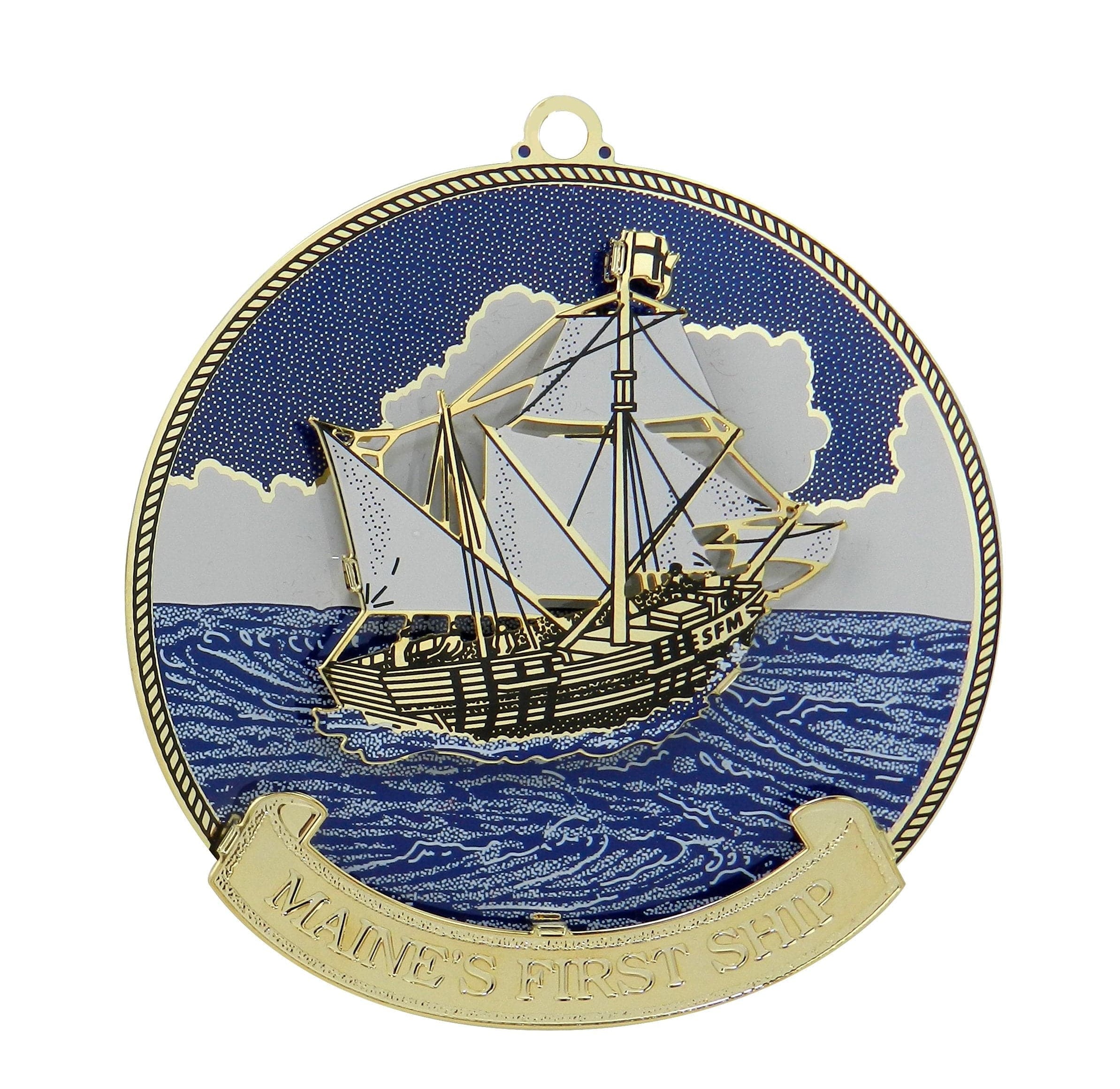 Landmark Ornament Ornament Maine's First Ship