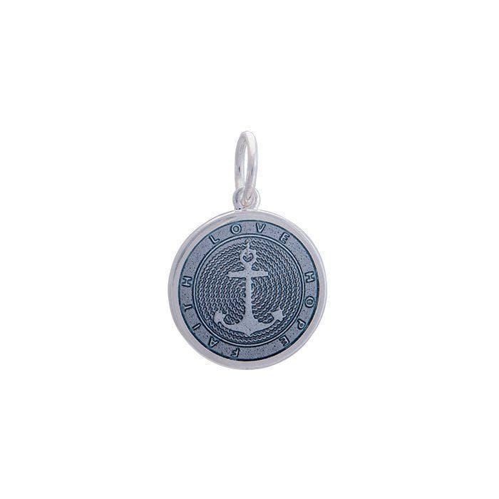 LOLA Necklaces and Pendants Anchor Pendant - Pewter Small