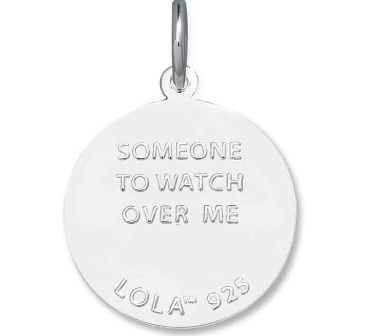 LOLA Necklaces and Pendants Angle Pendant - Pink Small