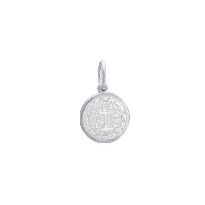 LOLA Necklaces and Pendants Compass Rose Pendant - Alpine White Mini