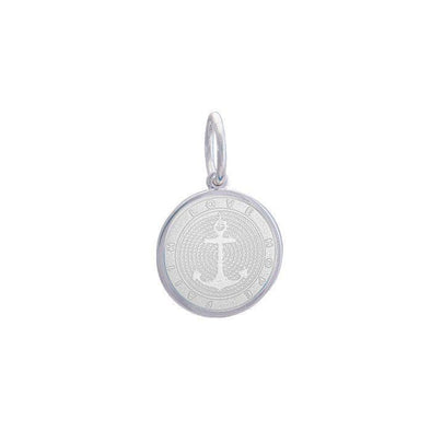 LOLA Necklaces and Pendants Compass Rose Pendant - Alpine White Small