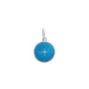 LOLA Necklaces and Pendants Compass Rose Pendant - Light Blue