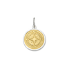 LOLA Necklaces and Pendants Compass Rose Pendant - Yellow Gold Small