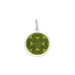 LOLA Necklaces and Pendants Four Leaf Clover Pendant - Green Leaf