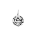 LOLA Necklaces and Pendants LOLA Crown Pendant - Pewter Small