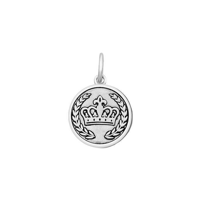 LOLA Necklaces and Pendants LOLA Crown Pendant - Pewter Small