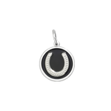 LOLA Necklaces and Pendants LOLA Horseshoe Pendant - Black