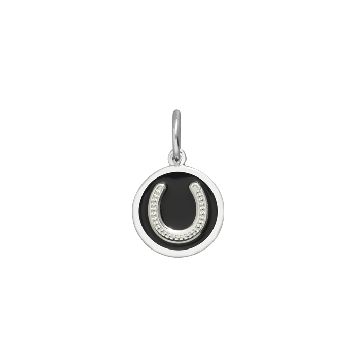 LOLA Necklaces and Pendants LOLA Horseshoe Pendant - Black