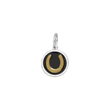 LOLA Necklaces and Pendants LOLA Horseshoe Pendant - Black and Gold