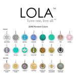 LOLA Necklaces and Pendants Pineapple Pendant - Alpine White & Gold