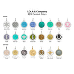 LOLA Necklaces and Pendants Queen Bee Pendant - Seafoam