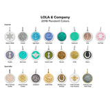 LOLA Necklaces and Pendants Queen Bee Pendant - Seafoam